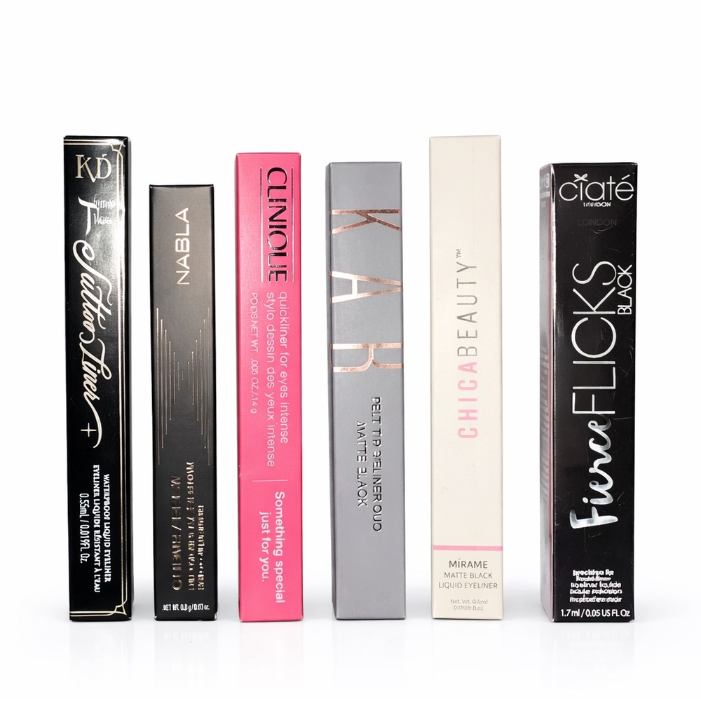 Black Liner Lot - KVD, Clinique and more